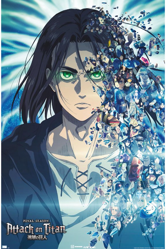Attack on Titan: The Final Season - Fragments Wall Poster, 22.375" x 34"