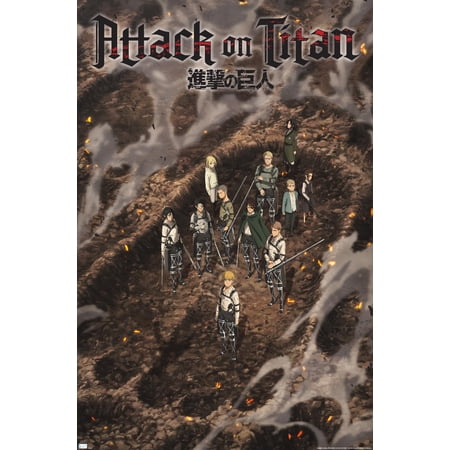 Attack on Titan: The Final Season - Part 3 Teaser Wall Poster, 22.375" x 34"