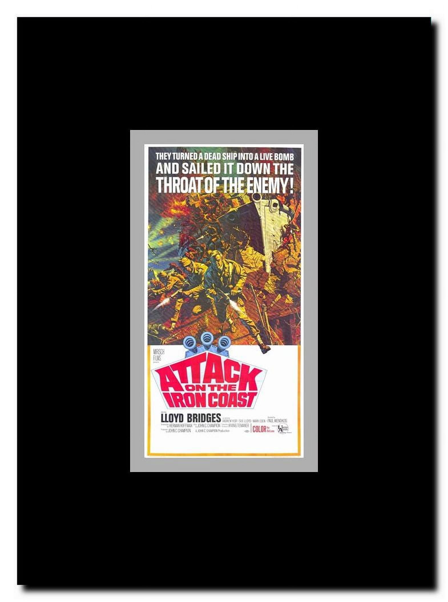 Attack on the Iron Coast Framed Movie Poster
