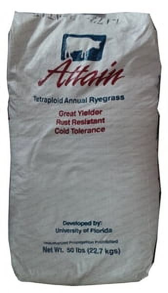 Attain Tetraploid Annual Ryegrass Seed - 10 Lbs.