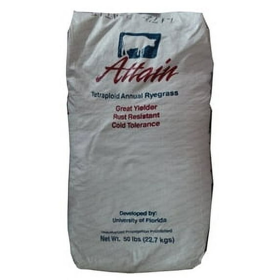 Attain Tetraploid Annual Ryegrass Seed - 5 Lbs.