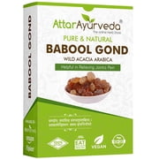 Attar Ayurveda Babul Gond - Kikar Gond - Indian Gum Arabic - Acacia arabica Willd (500 Grams)