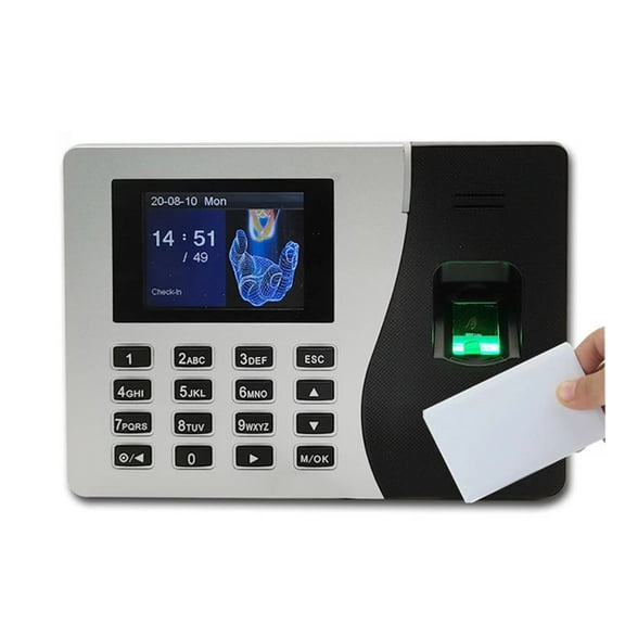 Attendance Clock Time Recoder Biometric Fingerprint Time Attendance Time Machine ,Versatile Punching Options