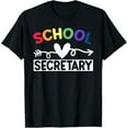 thumbnail image 1 of Attendance Secretary School Secretary Front Desk Secretary T-Shirt, 1 of 4