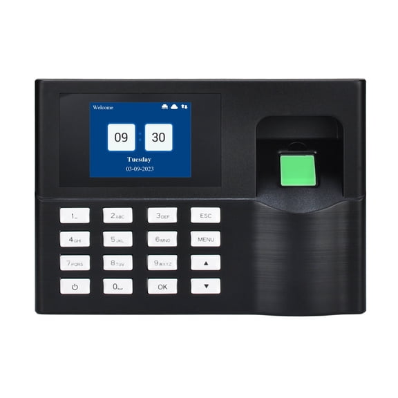 Attendance System Fingerprint TCPIP USB Password Office Time Clock Employee Recorder Device Biometric Machine - Efficient Management