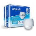 thumbnail image 1 of Attends Disposable Underwear Pull On with Tear Away Seams Large, AP0730, 42, 72 Ct, 1 of 6