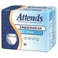 thumbnail image 1 of Attends Incontinence Underwear, Heavy Absorbency, Large, 18 Count, 1 of 9