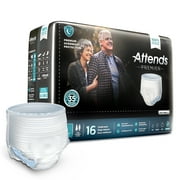 Attends Premier Disposable Underwear Pull On with Tear Away Seams Large, ALI-UW30, Overnight, 16 Ct