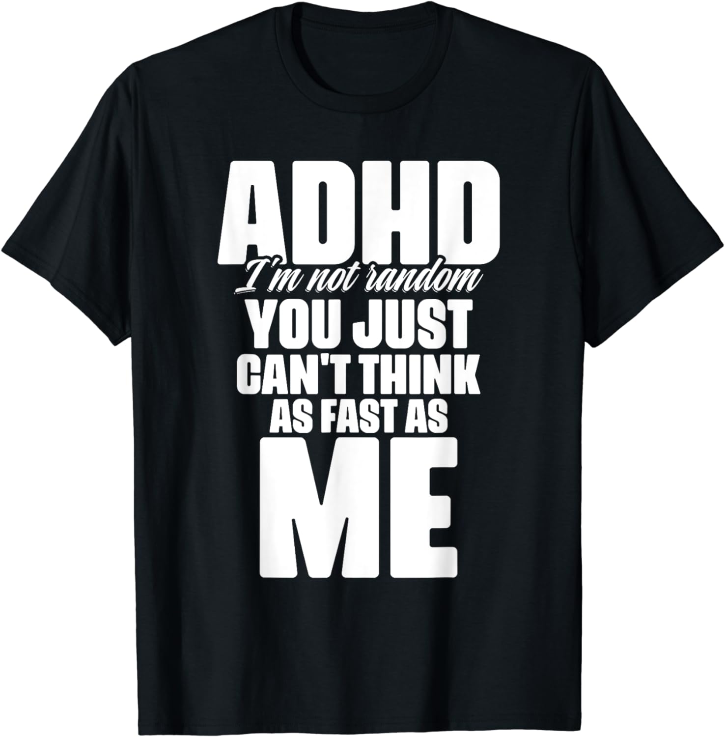 Attention Deficit Disorder Neurodiversity Hyperactivity T-Shirt ...