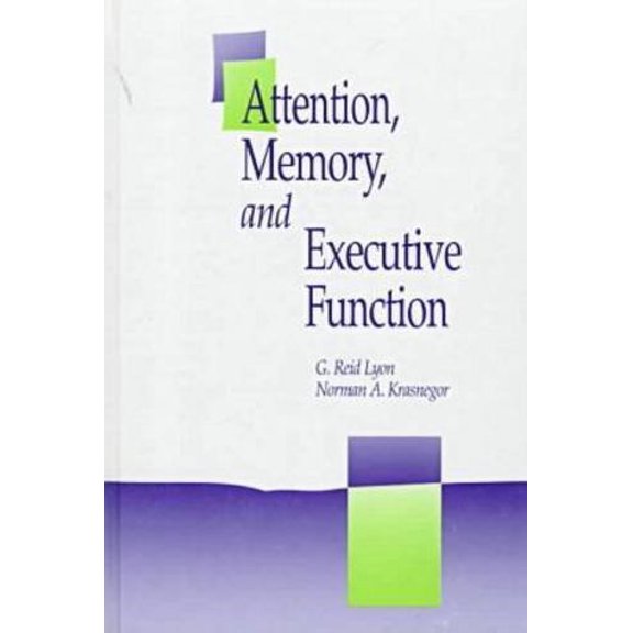 Pre-Owned Attention, Memory and Executive Function (Paperback) 1557661987 9781557661982