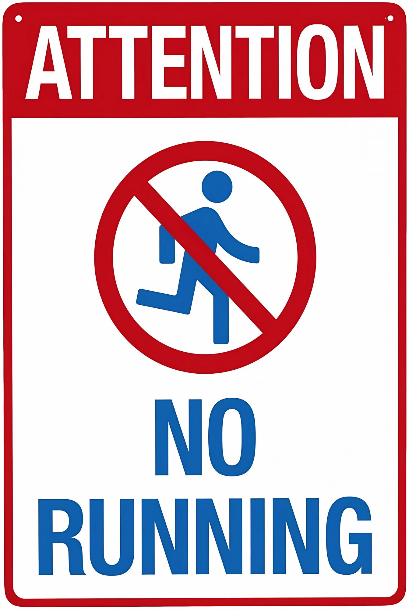 No Running Pool Rules Sign - 8