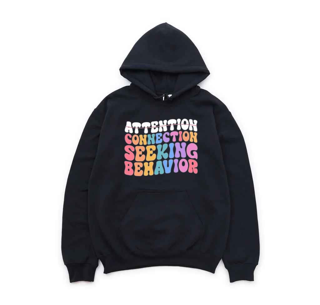 Moment of Silence Sweatshirt for Attention Seekers