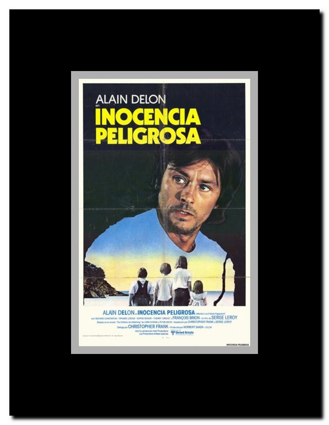 Attention The Kids Are Watching Framed Movie Poster