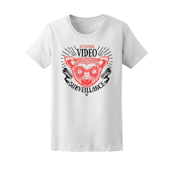 Attention Video Surveillance T-Shirt Men -Image by Shutterstock, Male XX-Large