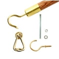 thumbnail image 1 of Attic Ease Brass Rod AEPSB Ladder Pull System Kit Finish, 1 of 4