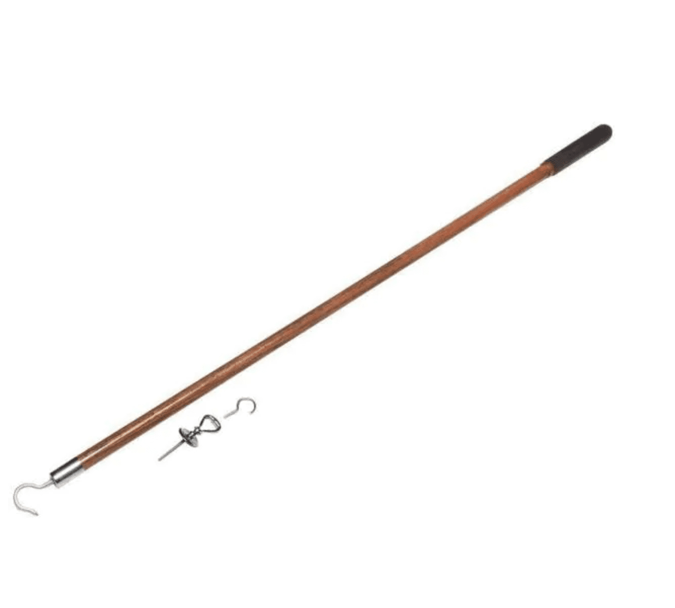 Attic Ease Pweter Rod AEPSP Ladder Pull System Kit Finish, Pewter