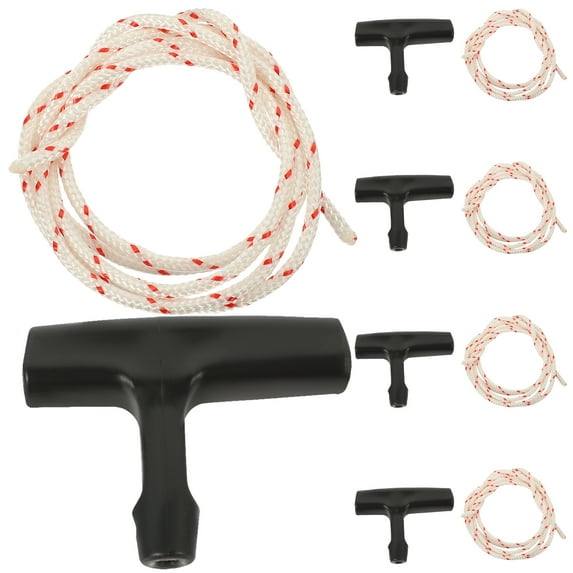 Attic Ladder Pull down Cord Drawstring Starter Rope Garage Door Cable Replacement Pulls Dynamo Plastic 5 Pcs