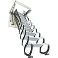 thumbnail image 1 of Attic Ladder Rough Opening Size 30 Inch x 30 Inch 12 Steps 9.8 Feet Height, 1 of 5
