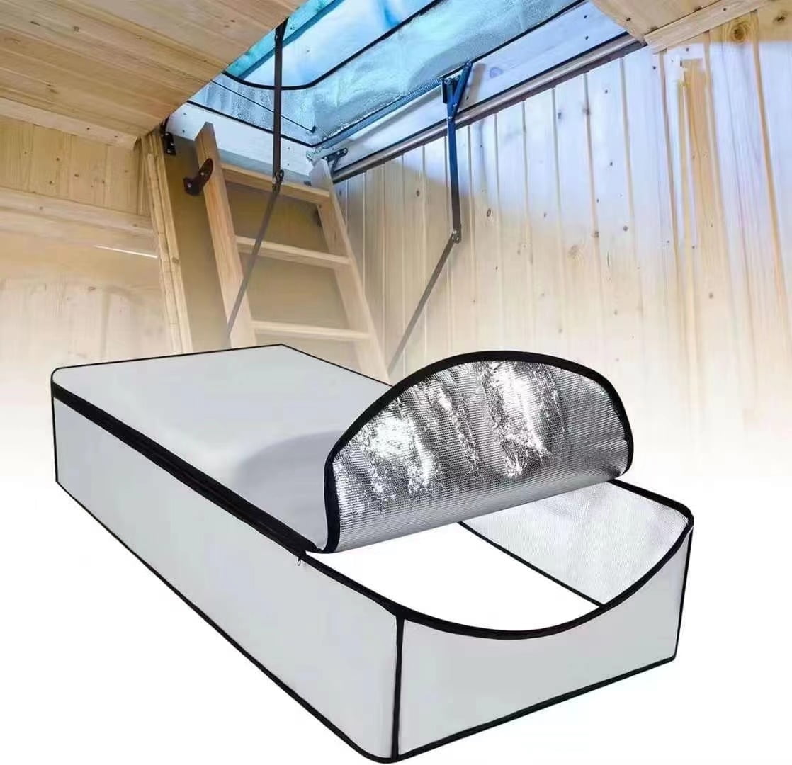 Attic Door Insulation Cover, Class A Fireproof Attic Tent Ladder