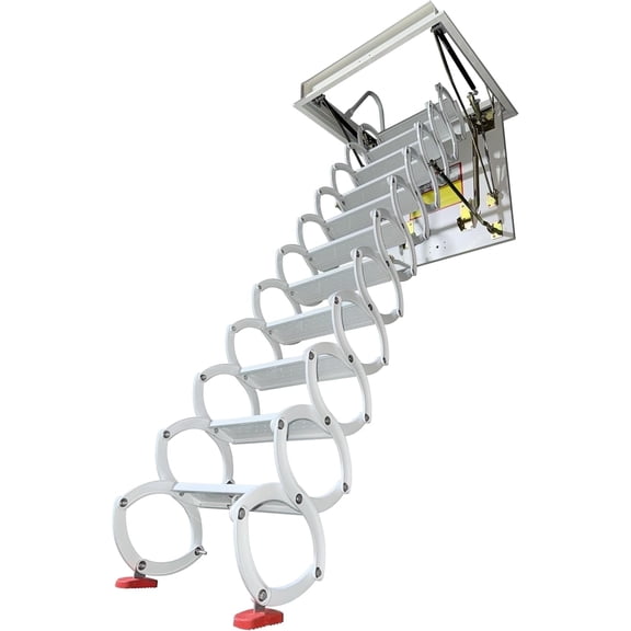 Attic Stairs Ladder Opening Size 28 x 28 inch Maximum Height 9.2ft