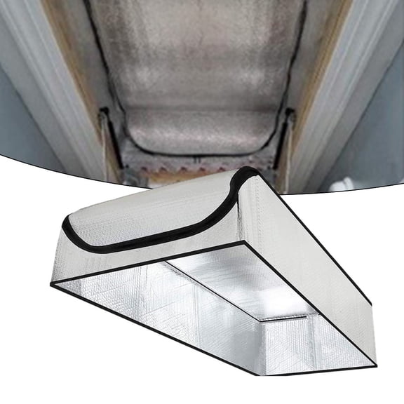 Attic Tent Insulation Cover With Attic Stairway Insulation Aluminum Foil Covers Waterproof Foldable Dust Cover