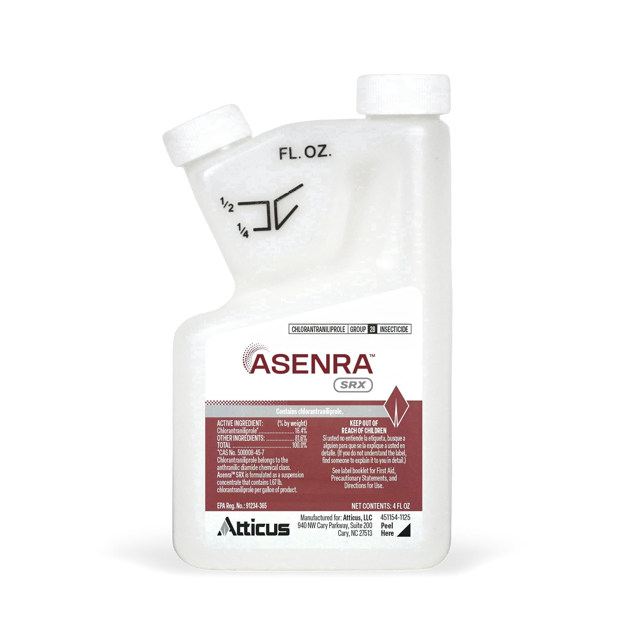 Asenra SRX (4 OZ) Liquid Grub Control for Lawns, Landscapes - 18.4