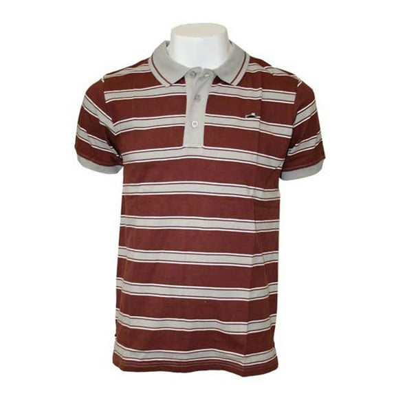 Atticus - Reyes Oxblood Polo T-Shirt - X-Small