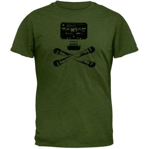 Atticus - Skullsette Olive Adult T-Shirt - X-Small