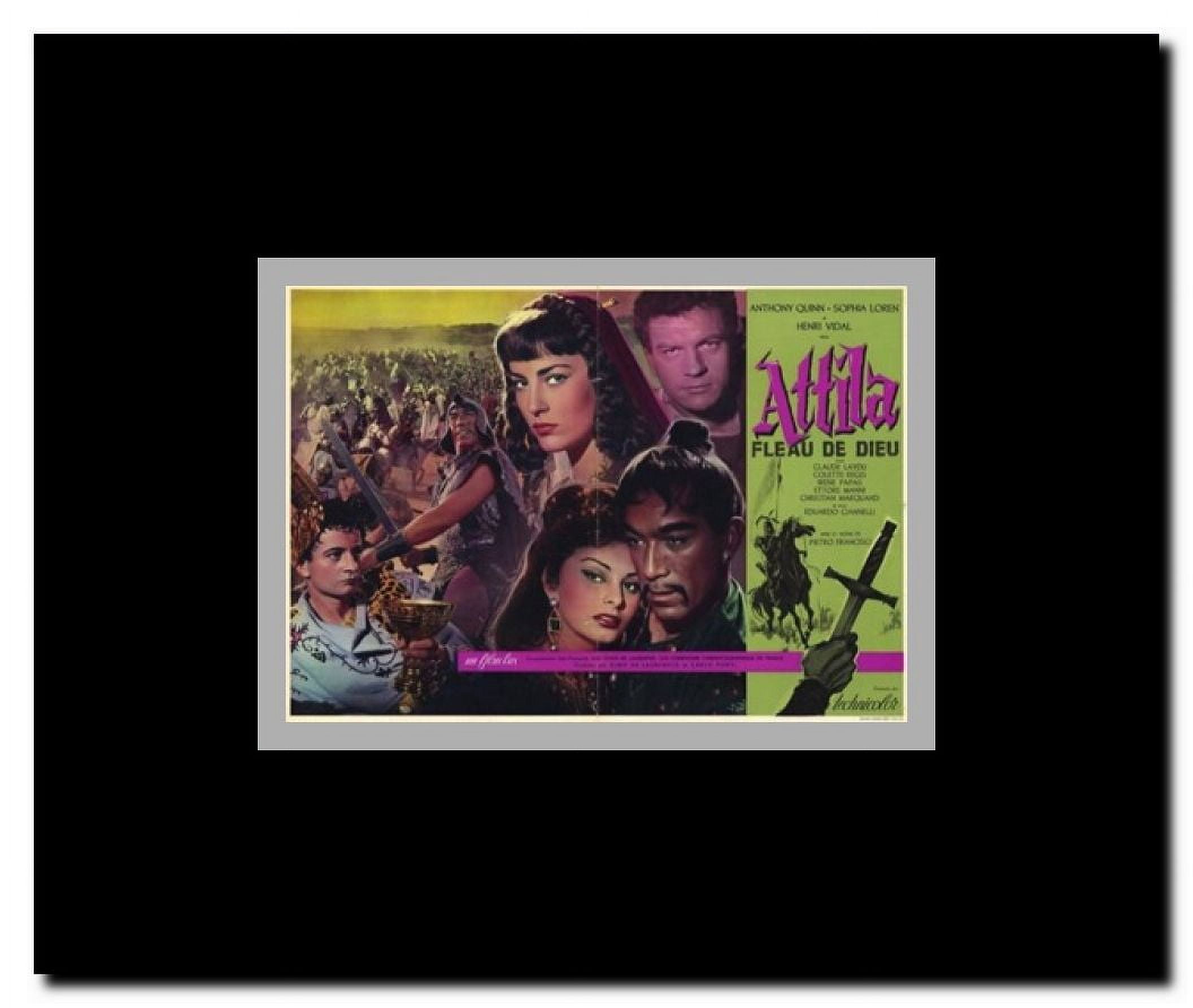 Attila the Hun Framed Movie Poster