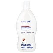 ATTITUDE Dishwashing Liquid, Unscented, 23.7 fl oz (700 ml)