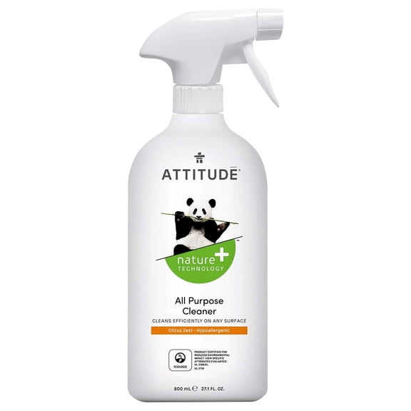 Attitude All Purpose Cleaner, Citrus Zest, 27.1 Oz