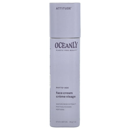 Attitude Anti-Aging Solid Face Cream with Peptides 1 oz