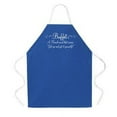 thumbnail image 1 of Attitude Aprons Fully Adjustable Buffet Apron, Royal Blue, 1 of 3
