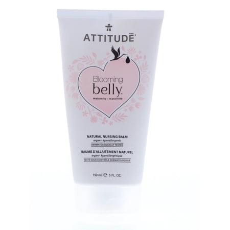 Attitude Blooming Belly Natural Nursing Balm - Argan, 5 oz