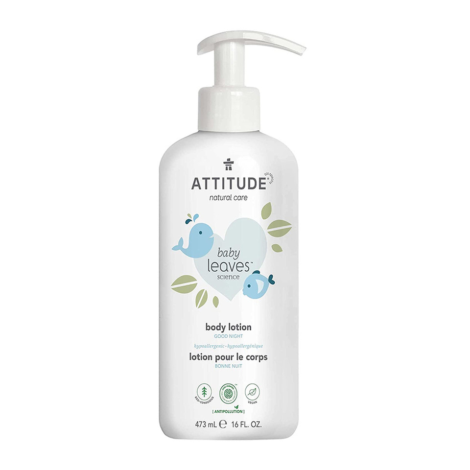 Attitude Body Lotion for Baby, Almond Milk, 16 Oz, 3 Pack