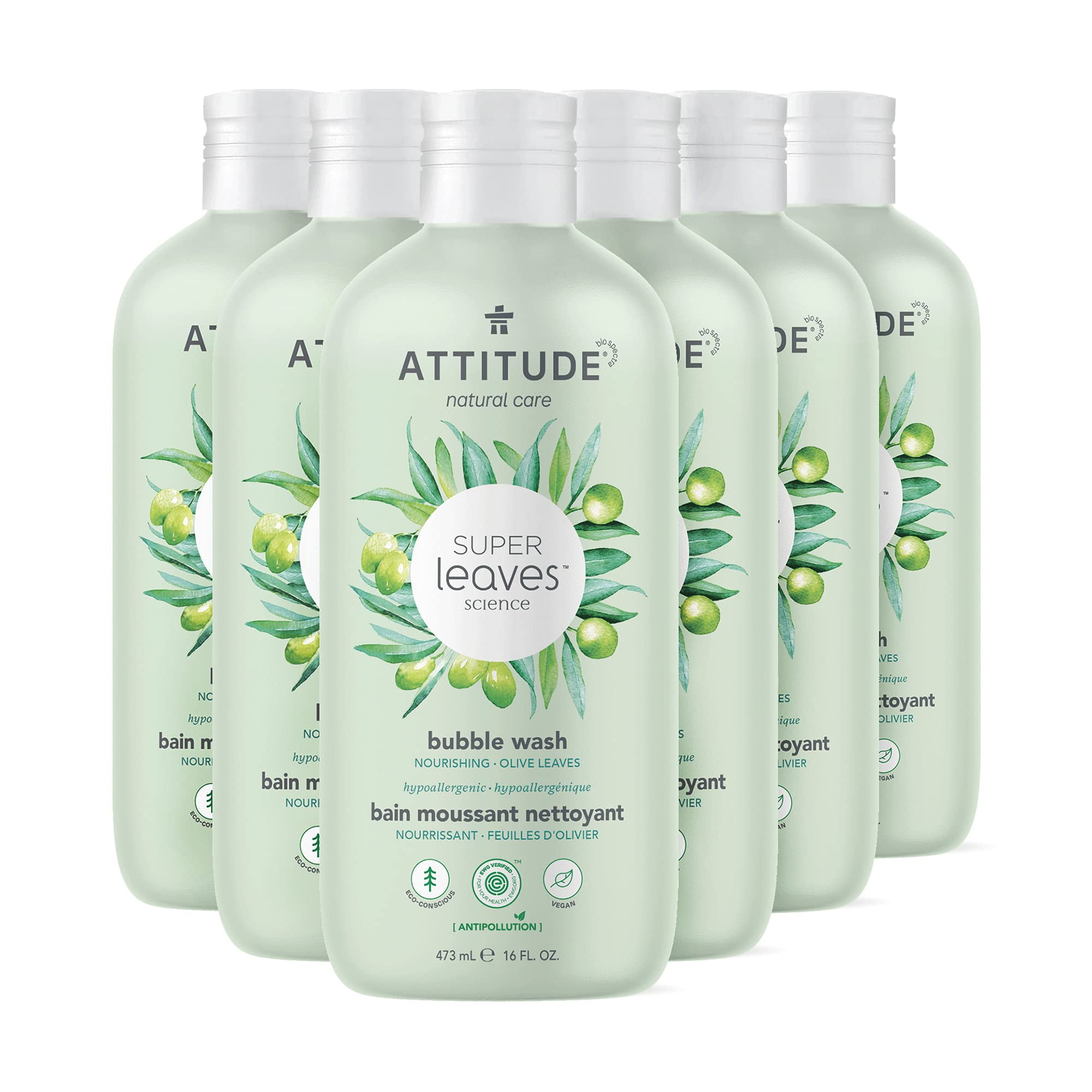Attitude Bubble Bath, Ewg Verified, Plant And MineralBased Ingredients