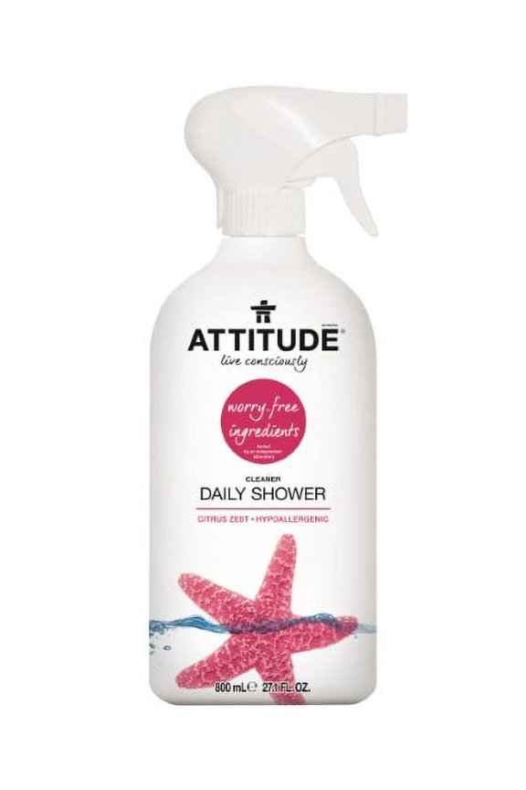 Daily Shower & Tile Cleaner, Citrus Zest, 27.1 oz
