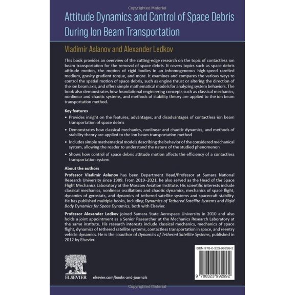 Pre-Owned Attitude Dynamics and Control of Space Debris During Ion Beam Transportation, (Paperback)