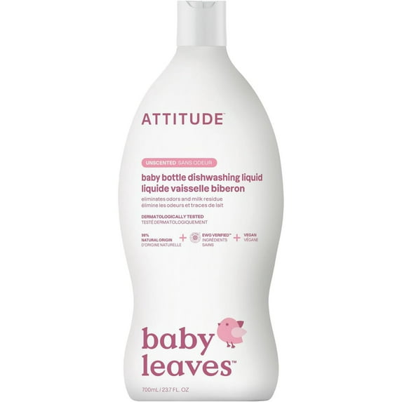 Attitude Eco Baby Baby Bottle & Dishwashing Liquid - 23.7 fl oz