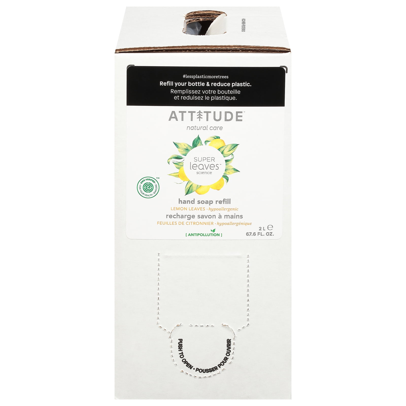 Attitude - Hand Soap Lemon Leaves - 1 Each 1-67.6 FZ