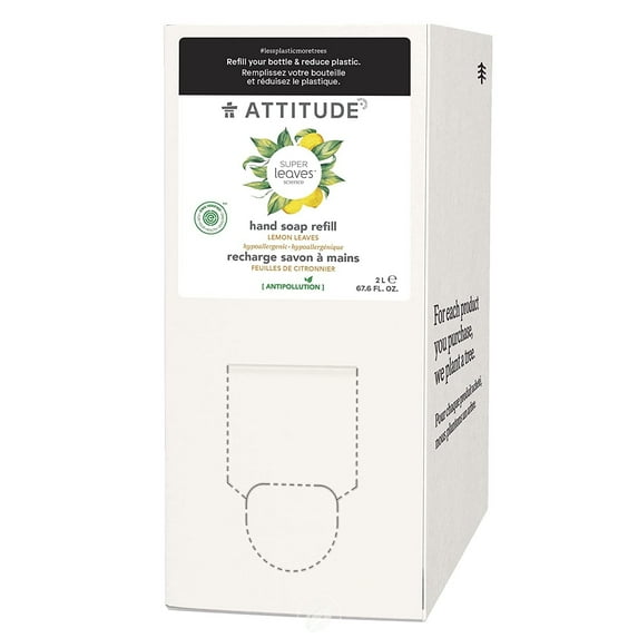 Attitude Hand Soap,Lemon Leaves 67.6 Fz