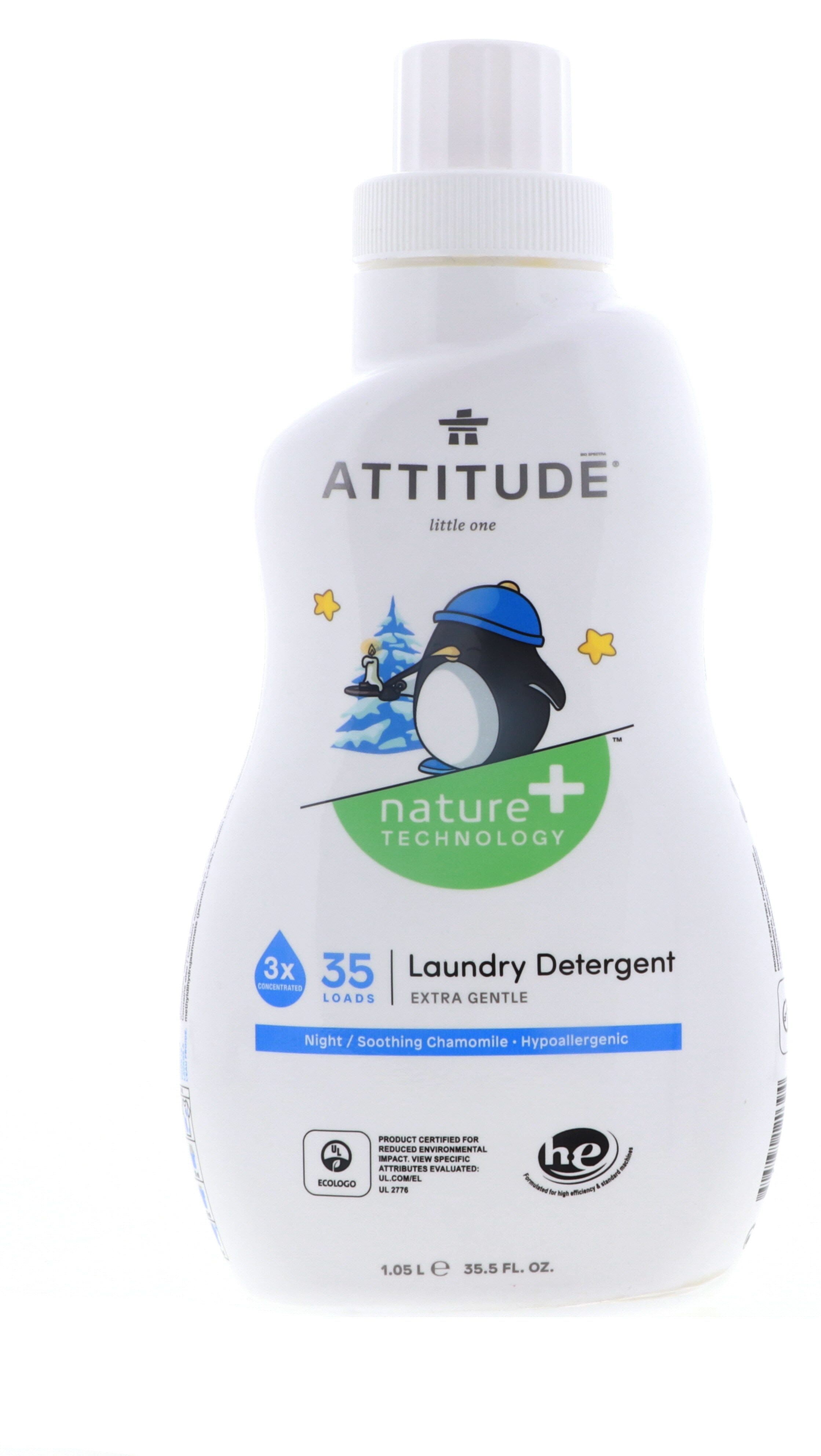 Attitude Laundry Detergent 35 Loads, Soothing Chamomile, 35.5 oz