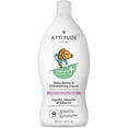 thumbnail image 1 of Attitude Liquid Dish Soap For Baby Products, Tough On Milk Residue And Grease On Bottles, Plant- And Mineral-Based, Vegan And Cruelty-Free, Sweet Lullaby, 23.7 Fl Oz, 1 of 3