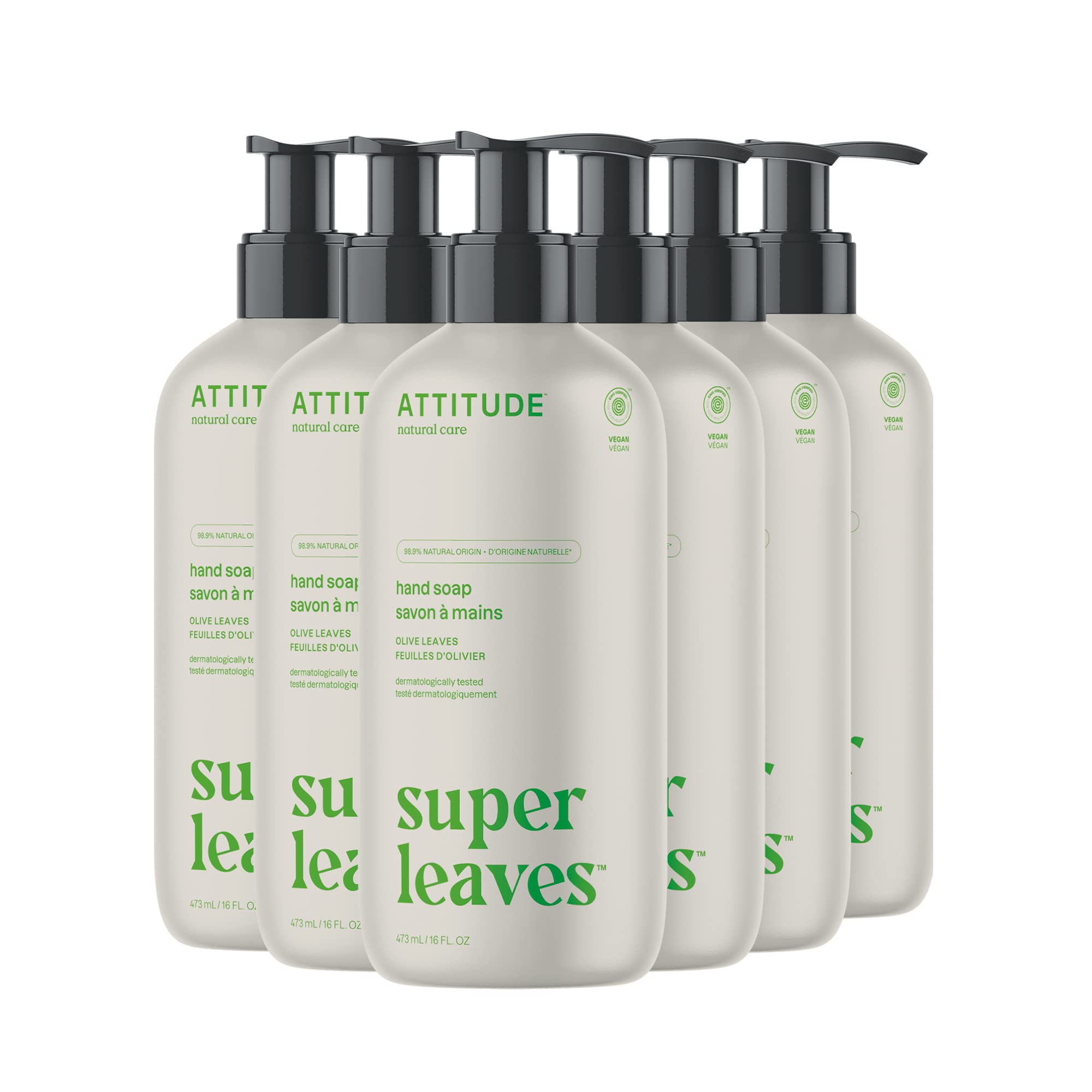 Attitude Liquid Hand Soap, Ewg Verified, Plant And MineralBased