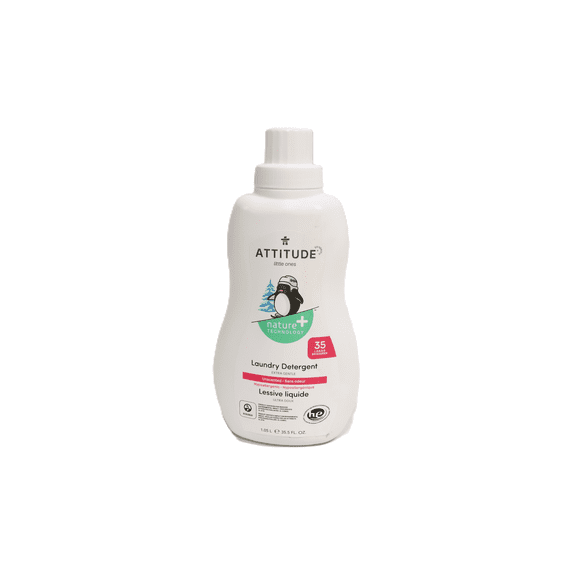 Attitude Little Ones Laundry Detergent, Fragrance Free, 35 Loads