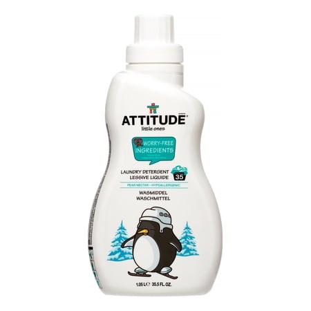 Attitude Little Ones Laundry Detergent, Pear Nectar, 35 Loads