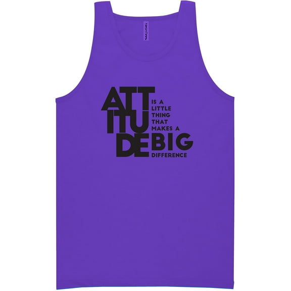 Attitude Neon Tank Top