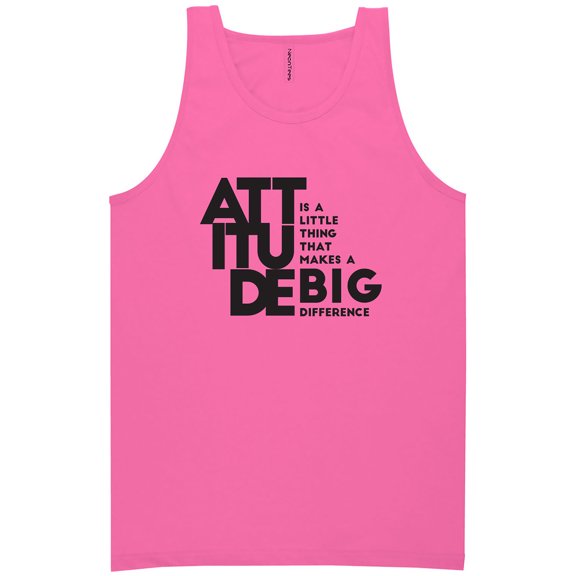 Attitude Neon Tank Top