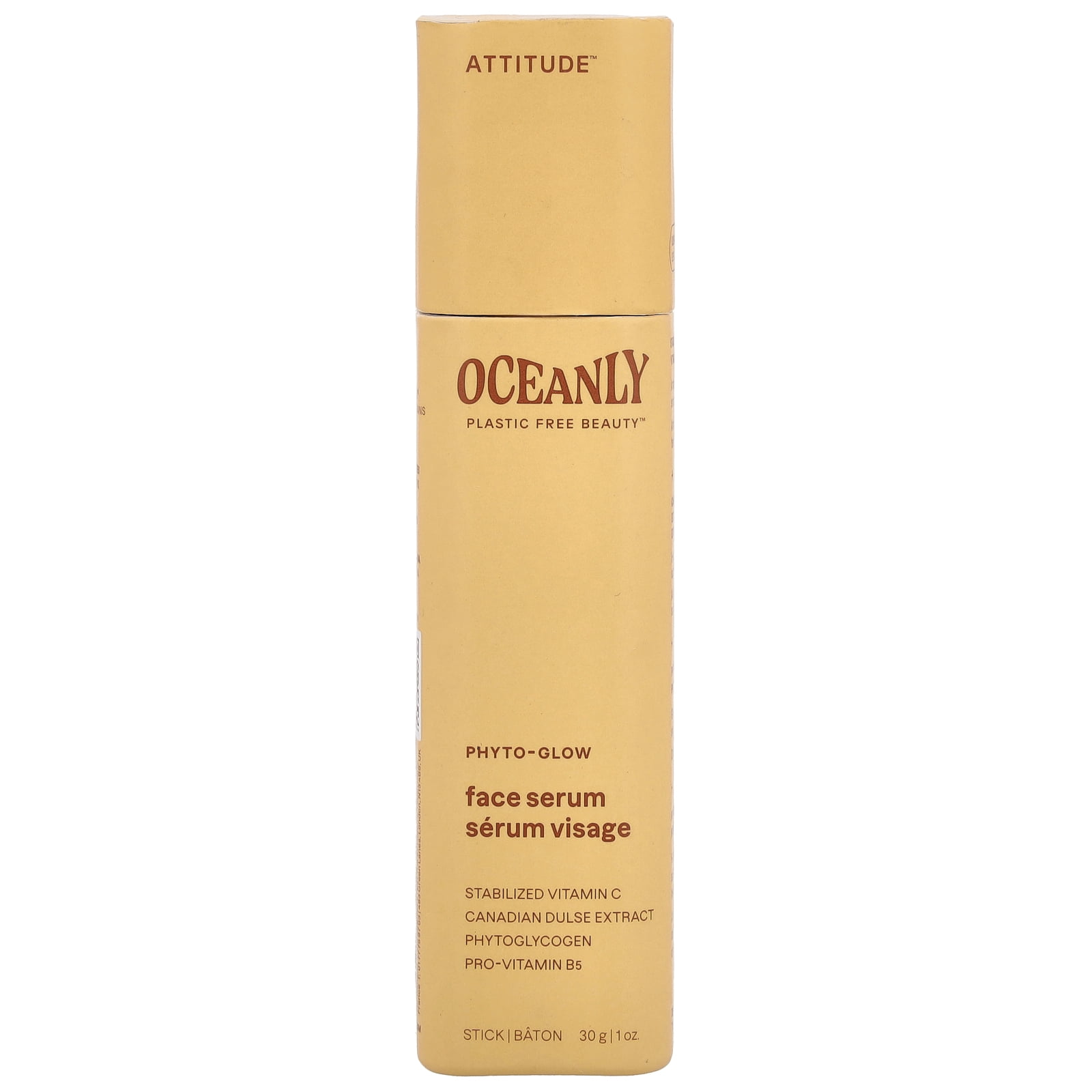 Attitude Radiance Solid Face Serum with Vitamin C 1 oz