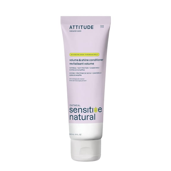 Attitude Oatmeal Sensitive Natural Volume & Shine Conditioner - 8 oz